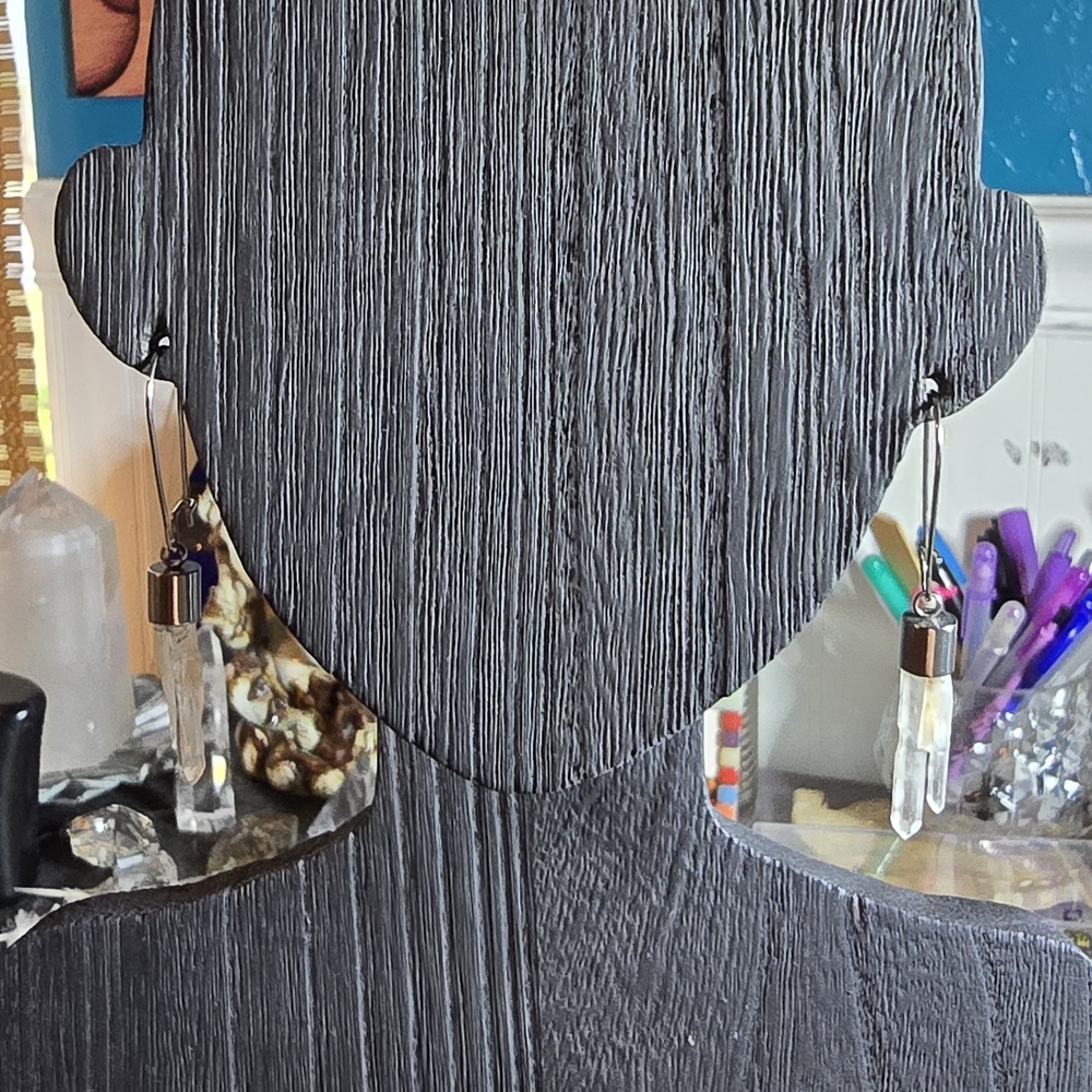 Quartz Earrings
